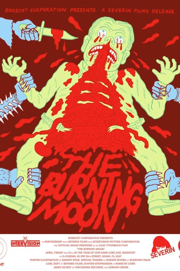 Burning Moon Poster