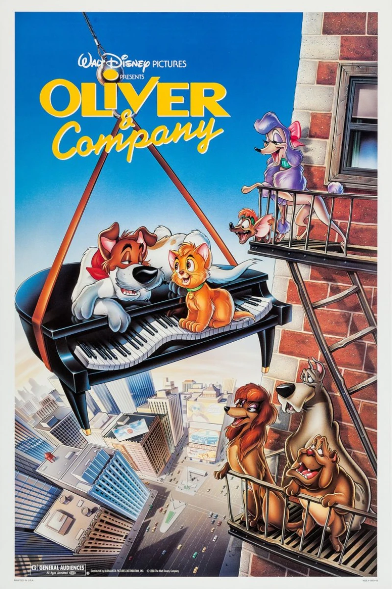 Oliver und Co Poster