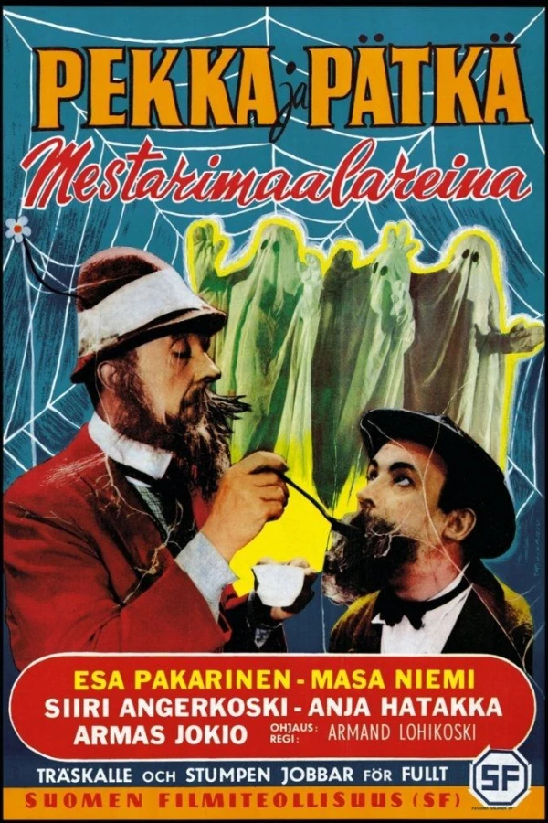Pekka ja Pätkä mestarimaalareina Poster