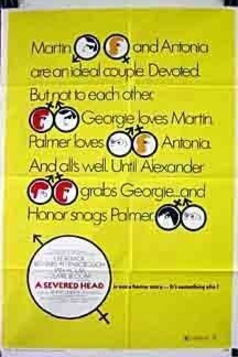 A Severed Head Poster