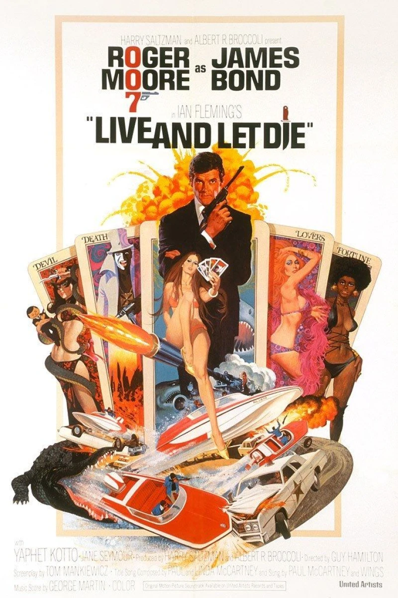 007 - 1973 - Leben und sterben lassen Poster