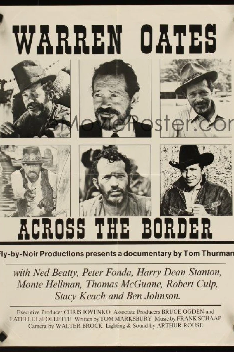 Warren Oates: Across the Border Poster