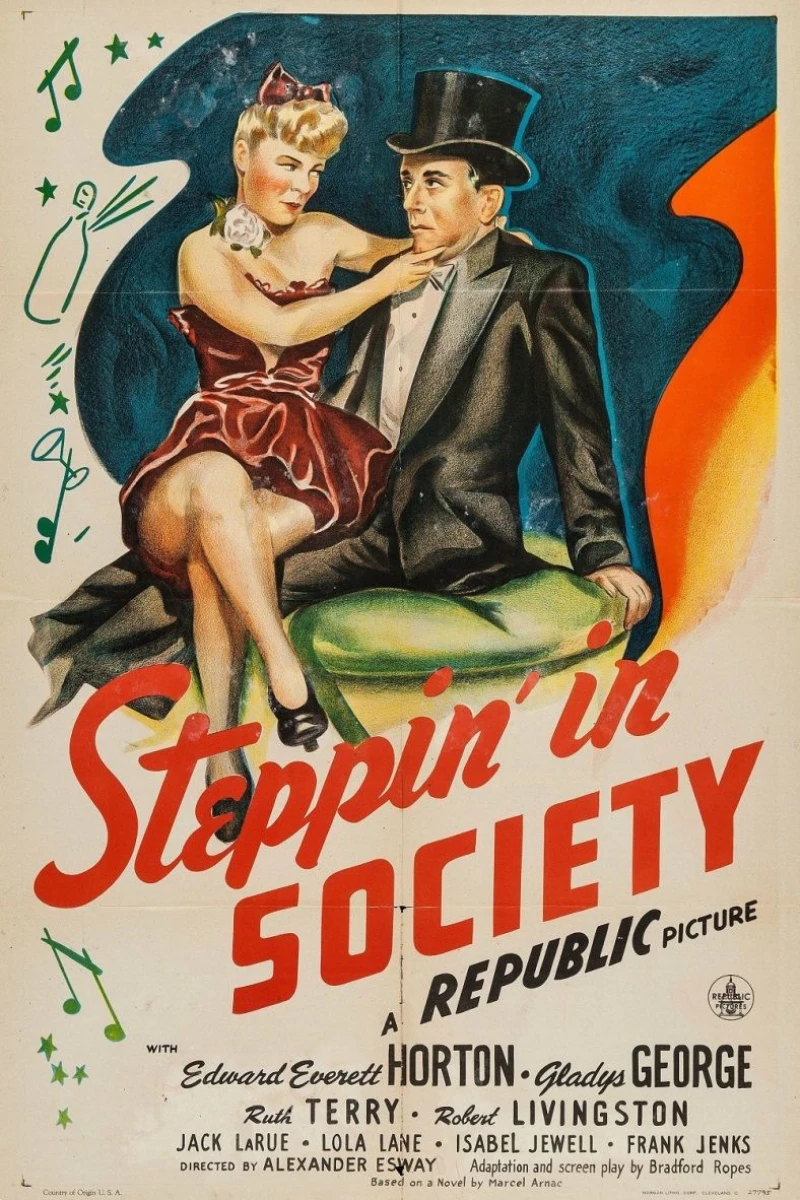 Steppin' in Society Poster