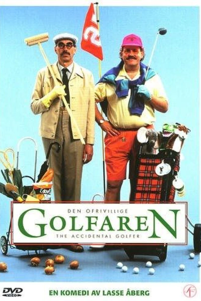 Den ofrivillige golfaren Poster
