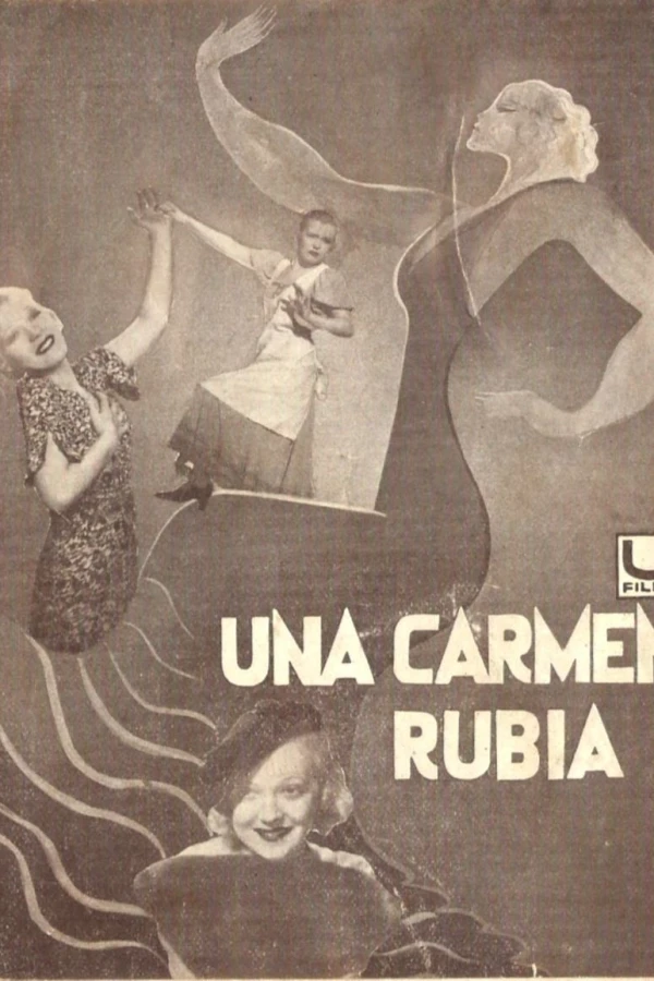 Die blonde Carmen Poster
