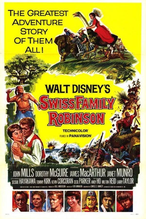 Die Schweizer Familie Robinson Poster