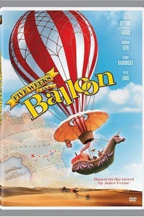 5 Wochen im Ballon Poster