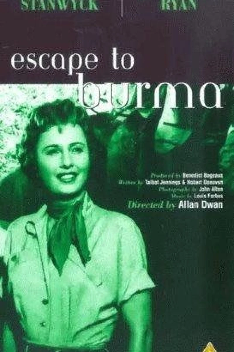 Die Flucht durch Burma Poster