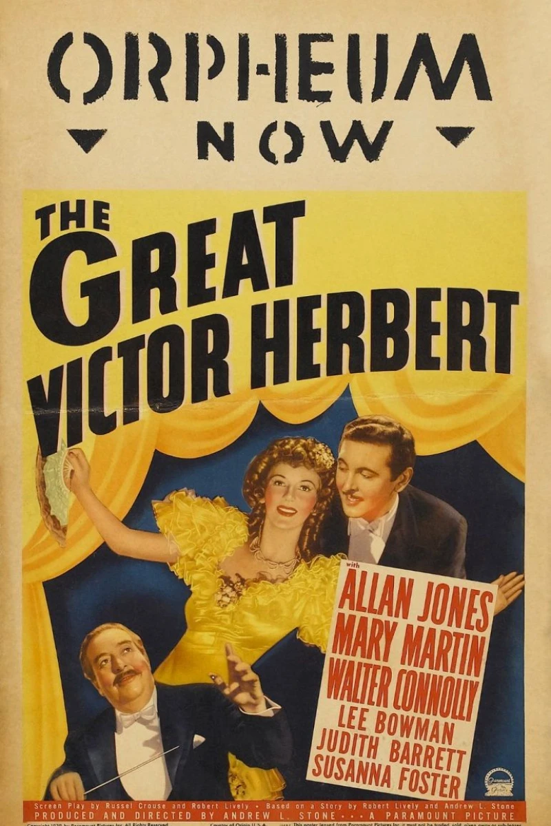 The Great Victor Herbert Poster
