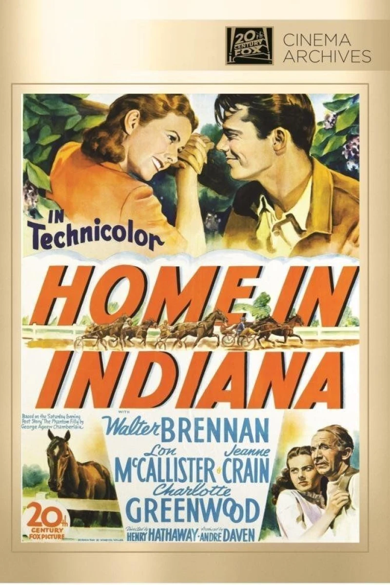 Home in Indiana Poster