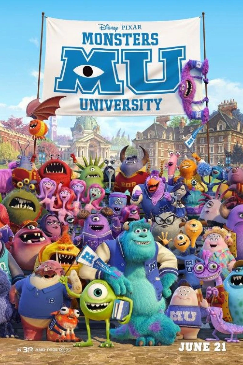 Die Monster Uni Poster