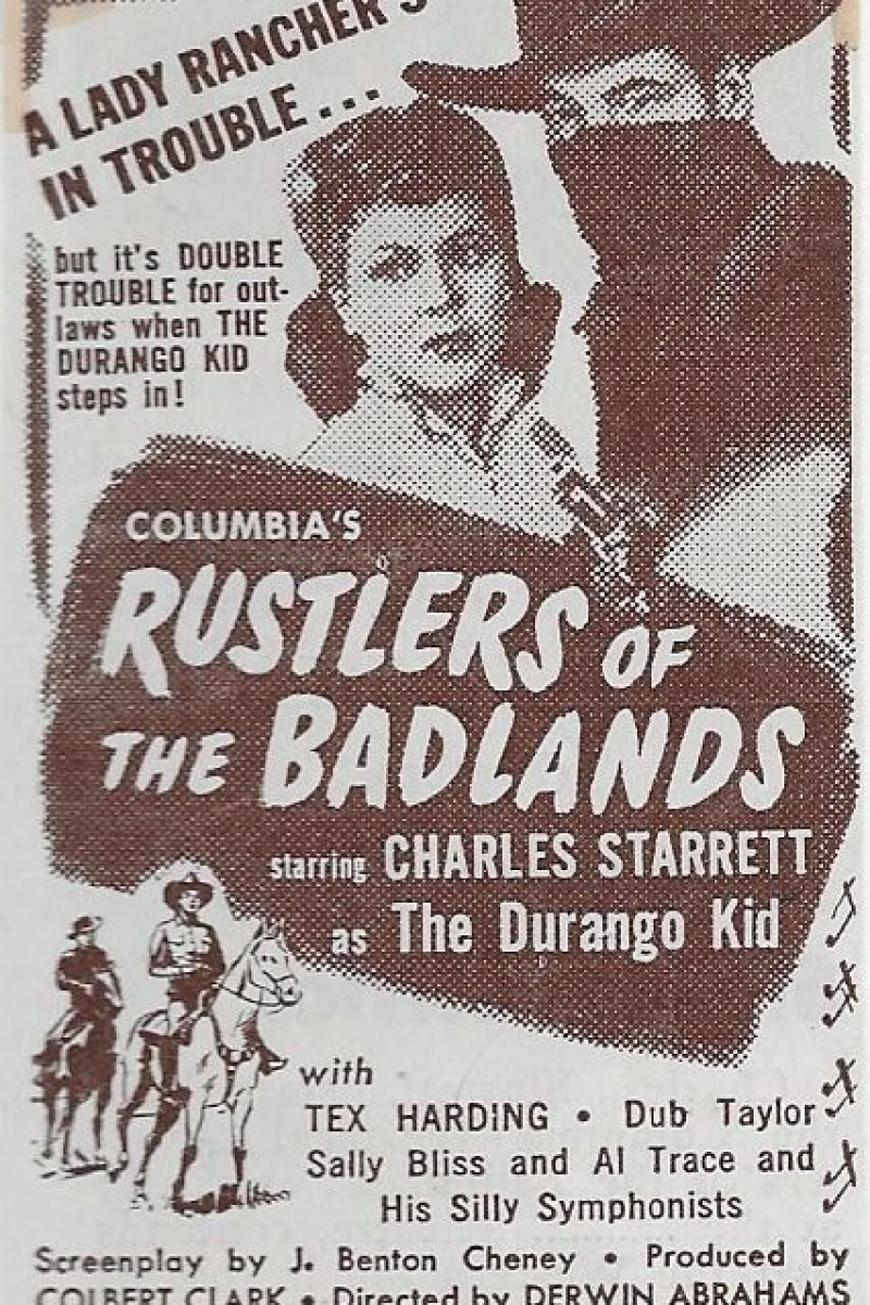 Rustlers of the Badlands Poster