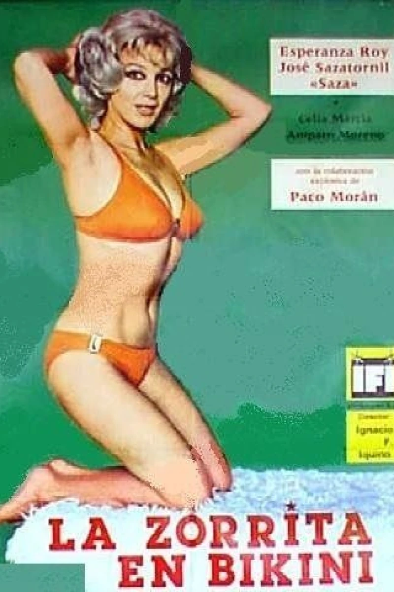 La zorrita en bikini Poster