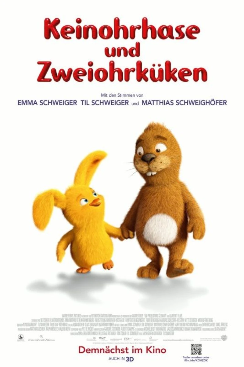 Rabbit Without Ears and Two-Eared Chick Poster