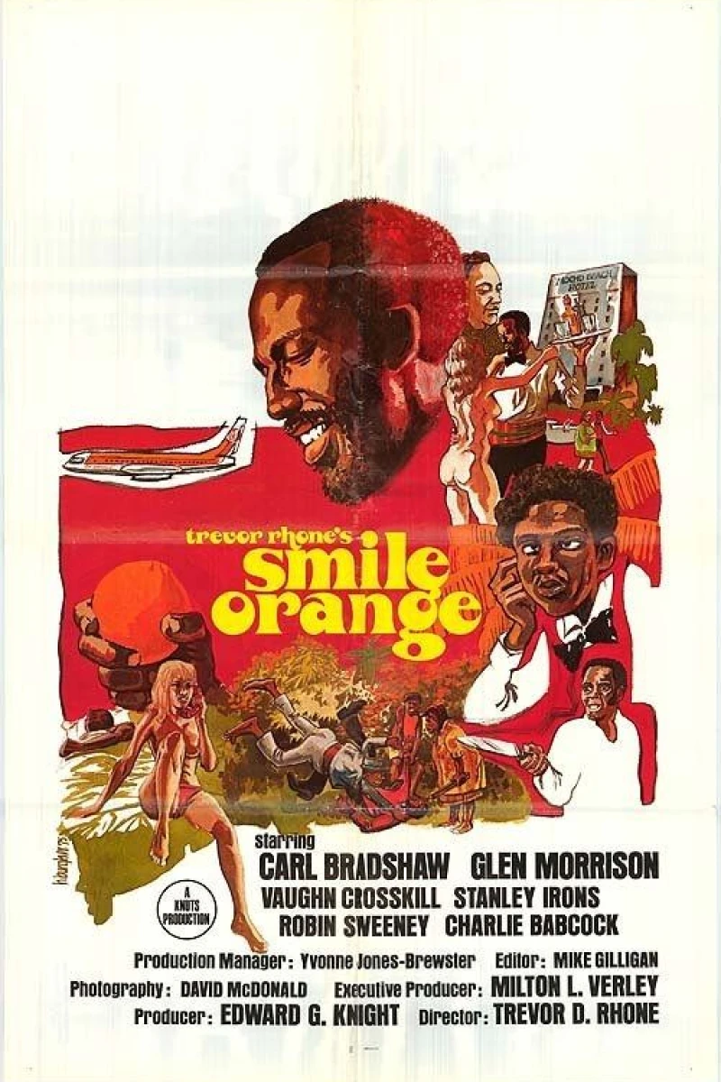 Smile Orange Poster