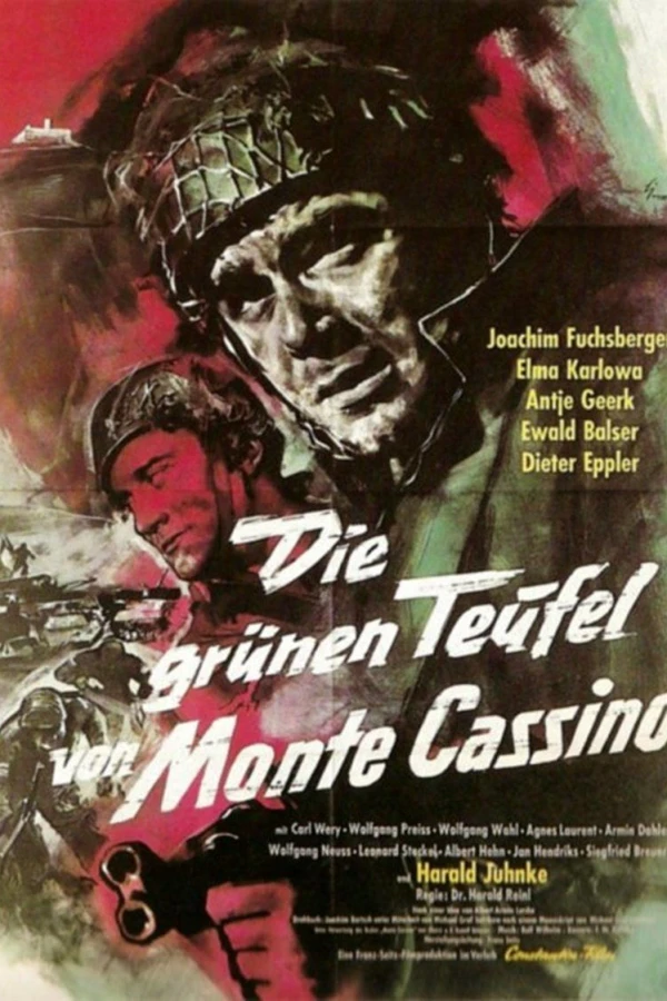 Die grünen Teufel von Monte Cassino Poster