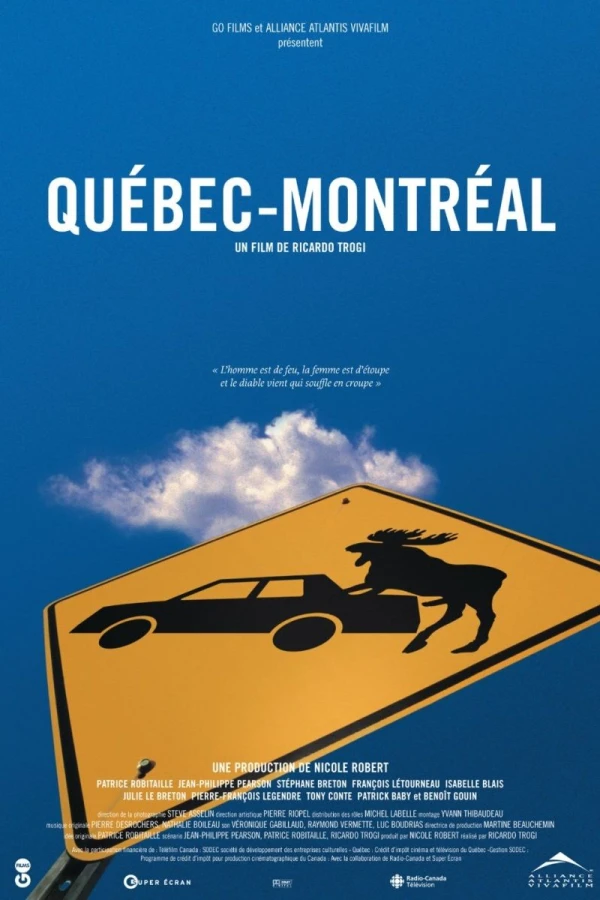 Québec-Montréal Poster