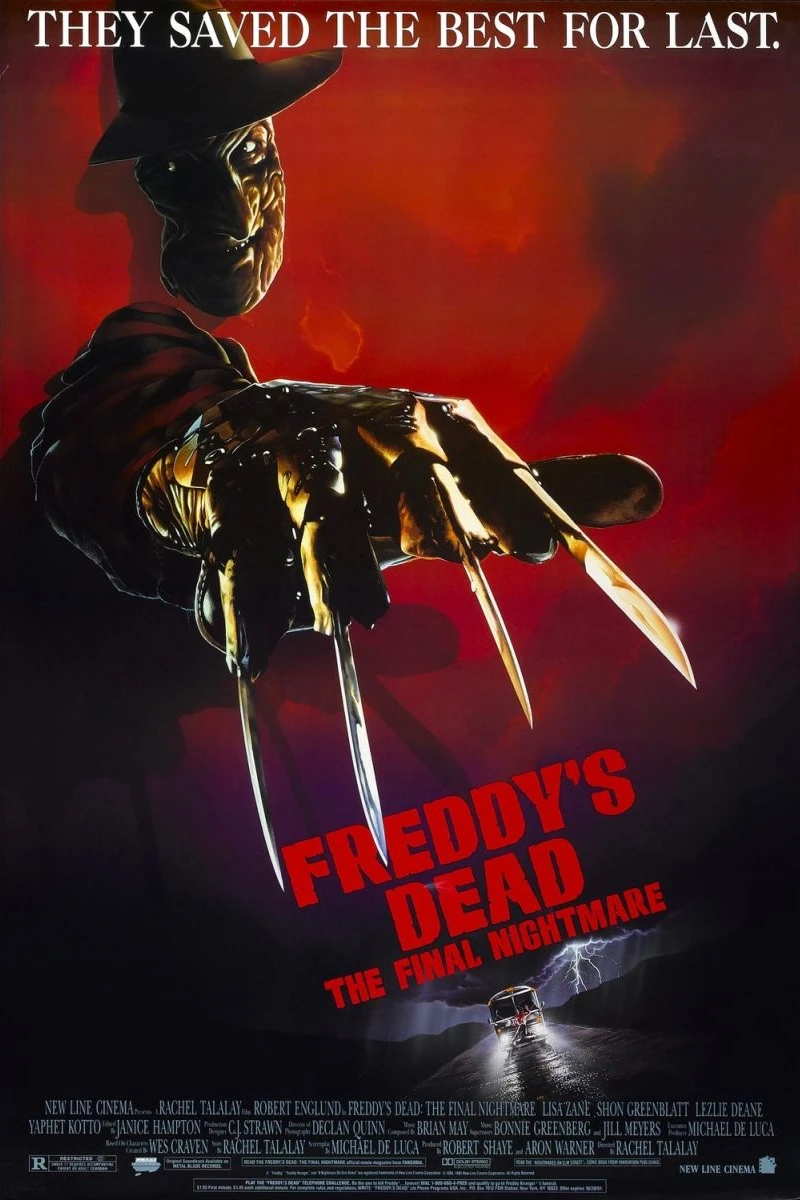 A Nightmare on Elm Street 6: Freddy's Finale Poster