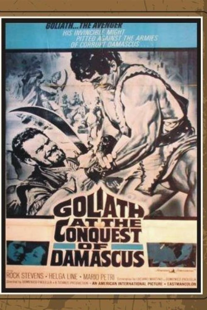 Goliath at the Conquest of Damascus Poster