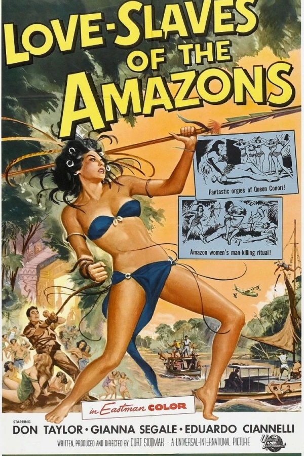 Love Slaves of the Amazons Poster