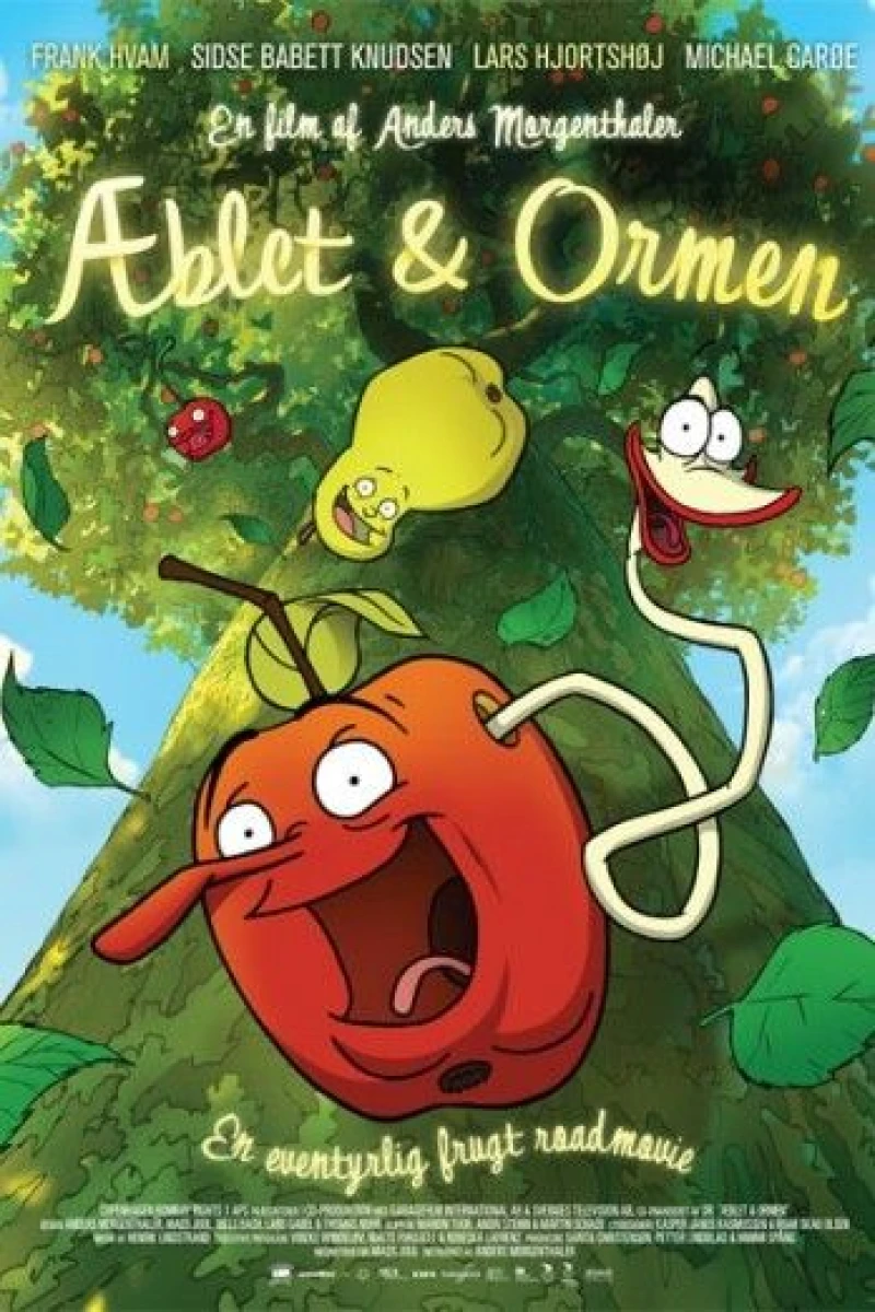 The Apple The Worm Poster