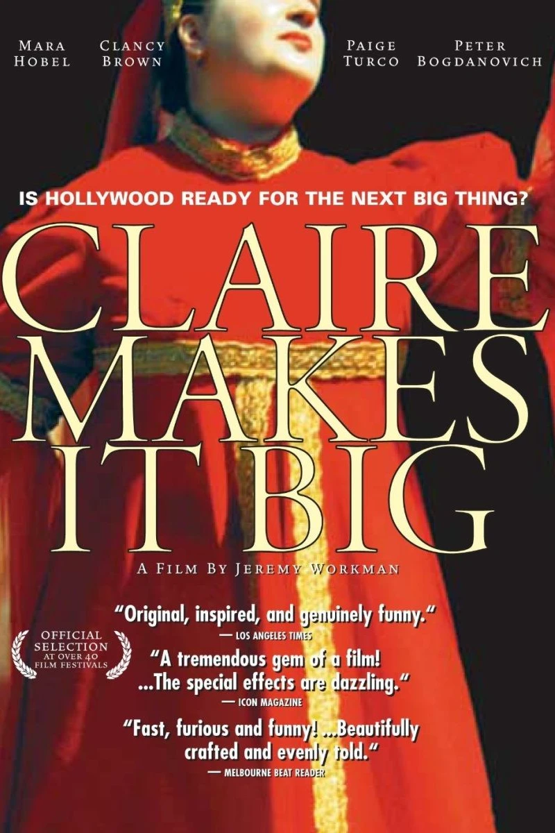 Claire Makes It Big Poster