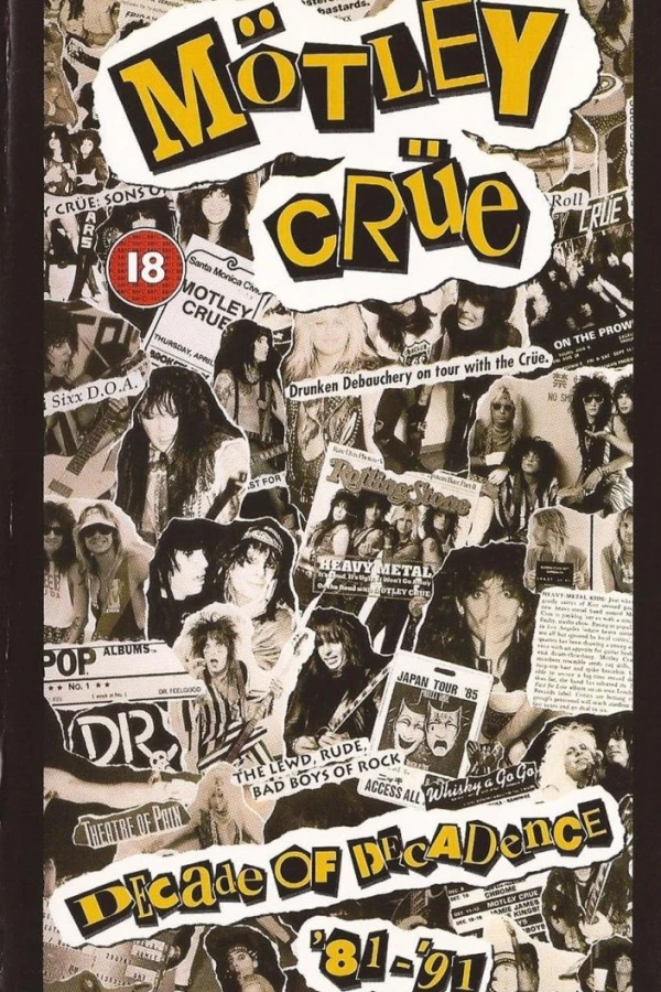 Mötley Crüe: Decade of Decadence '81-'91 Poster