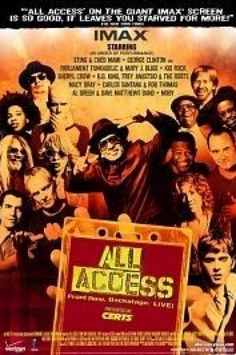 All Access: Front Row. Backstage. Live! Poster