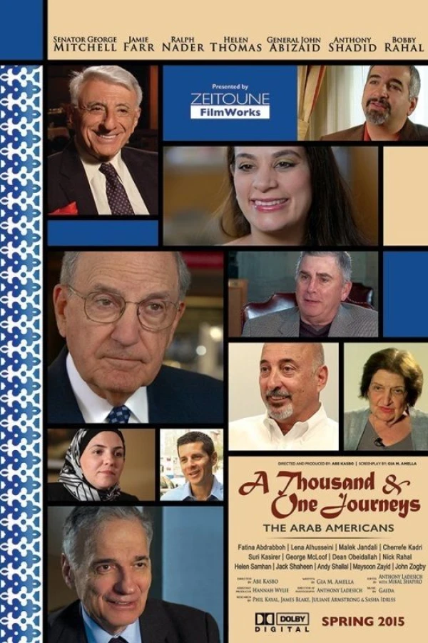 A Thousand and One Journeys: The Arab Americans Poster