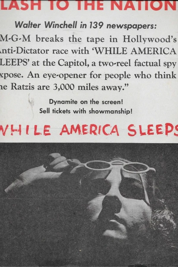 While America Sleeps Poster