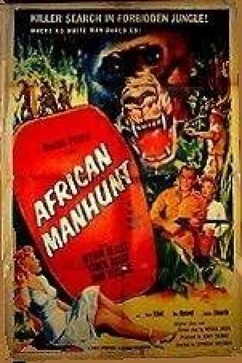 African Manhunt Poster