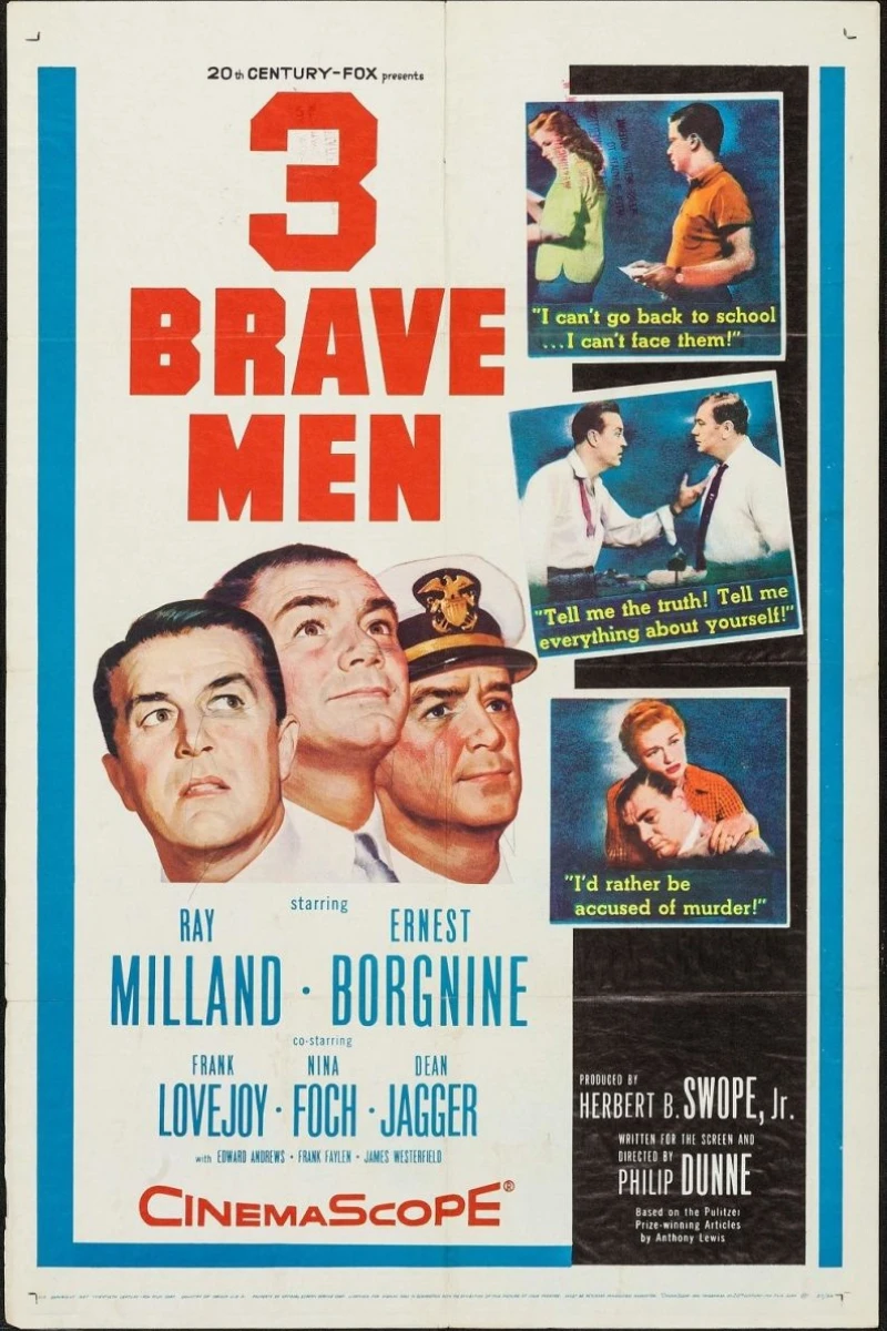 Three Brave Men Poster