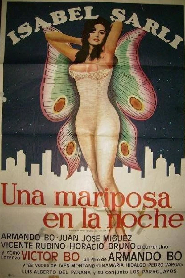 A Butterfly in the Night Poster