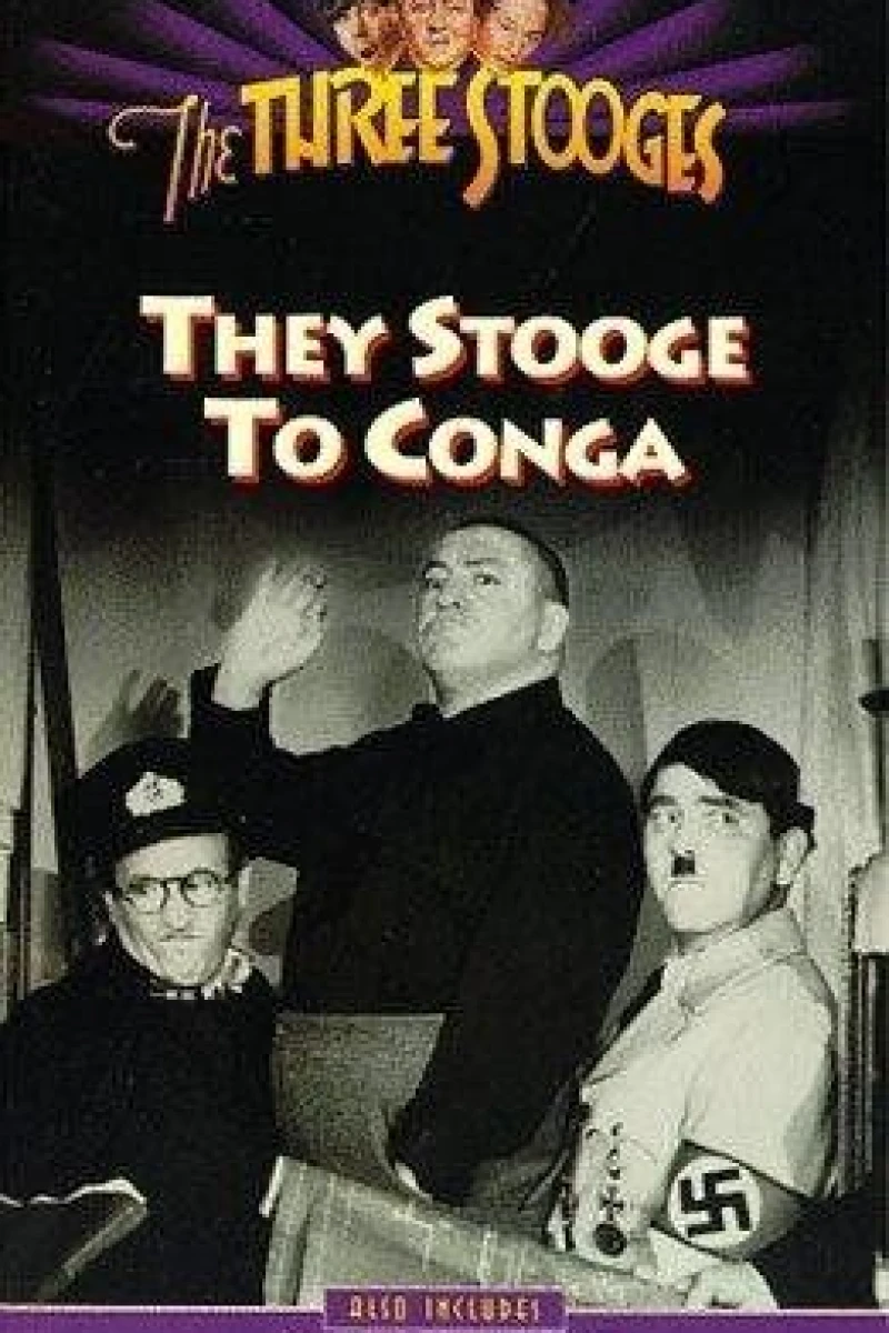 They Stooge to Conga Poster