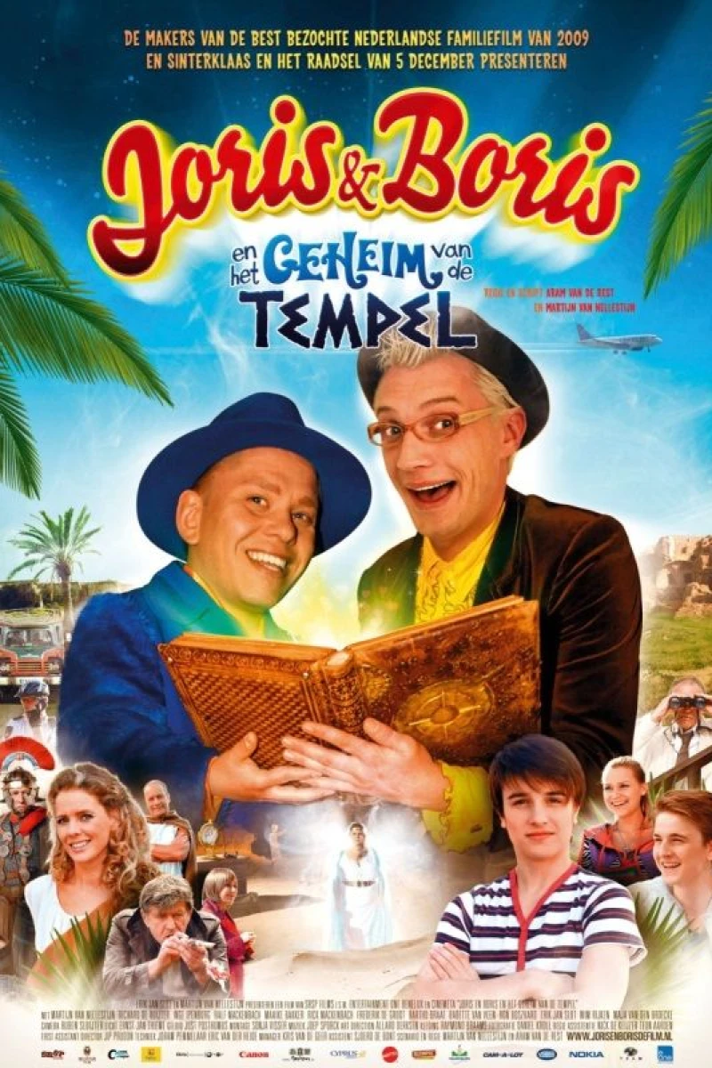 Joris en Boris en het Geheim van de Tempel Poster