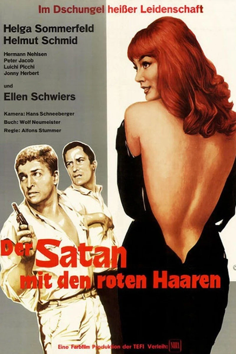 Der Satan mit den roten Haaren Poster