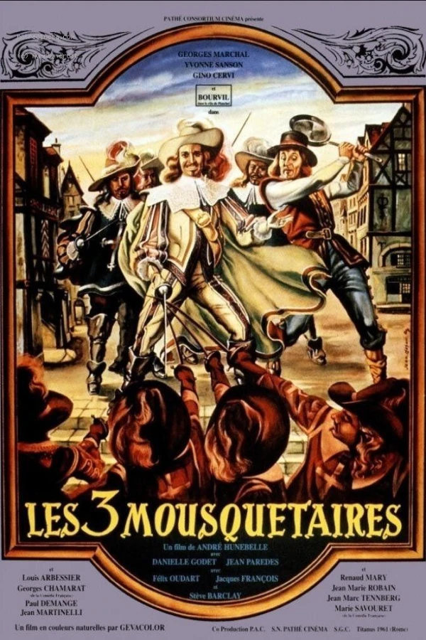 Die Abenteuer der 3 Musketiere Poster
