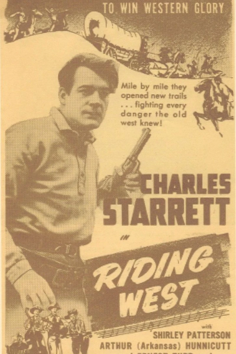 Riding West Poster