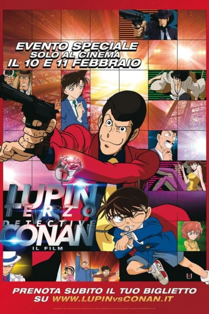Lupin III vs. Detektiv Conan: Der Film Poster