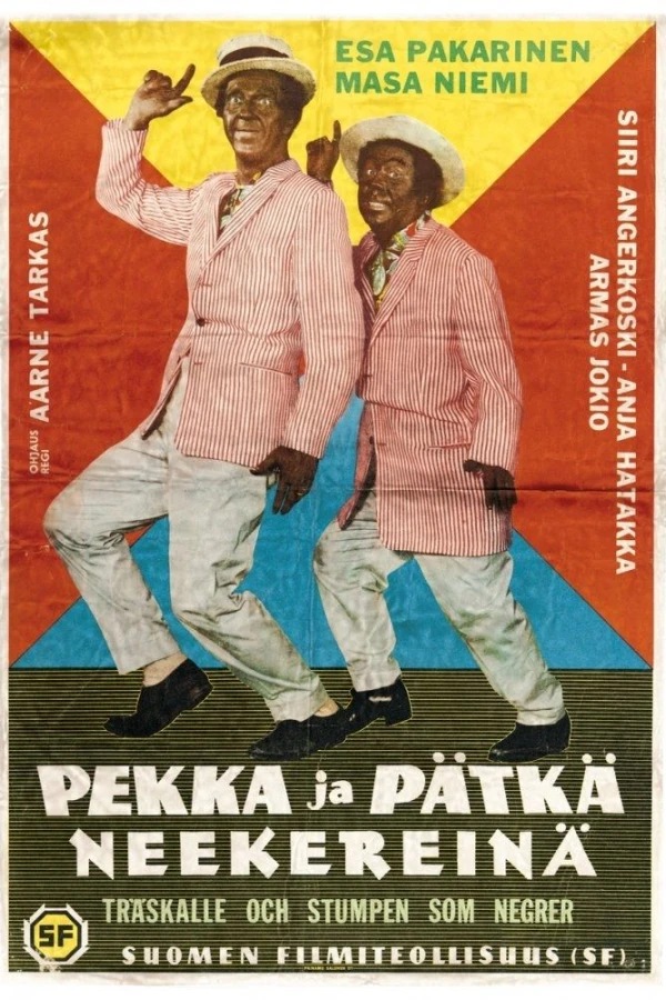 Pekka ja Pätkä neekereinä Poster