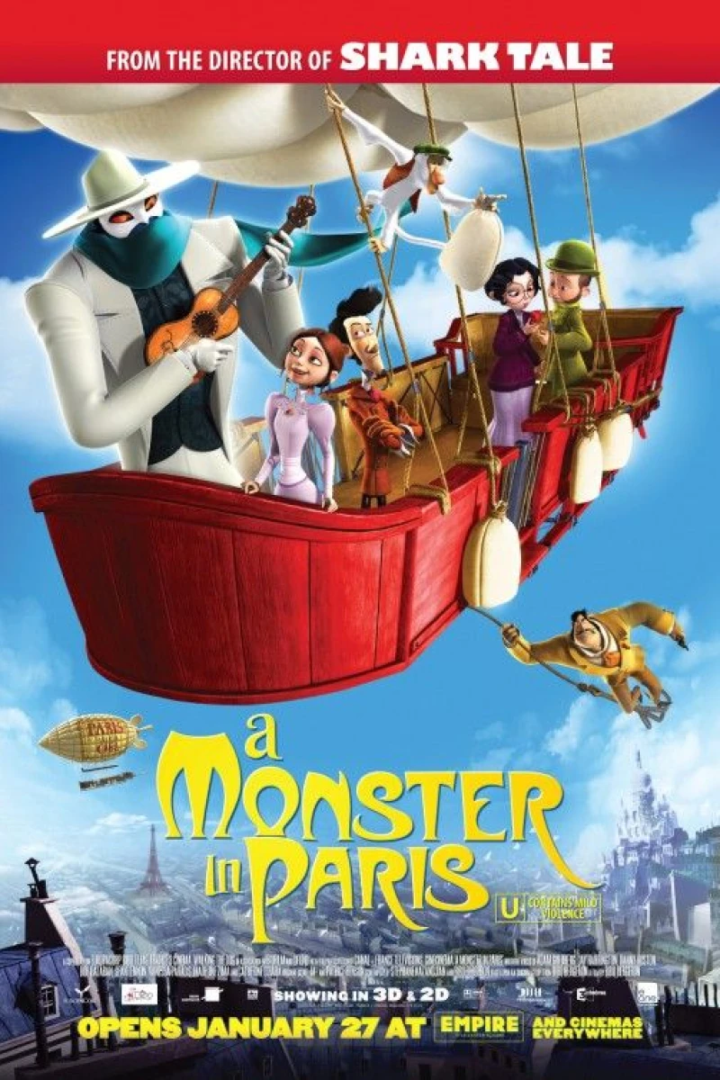 Ein Monster in Paris Poster