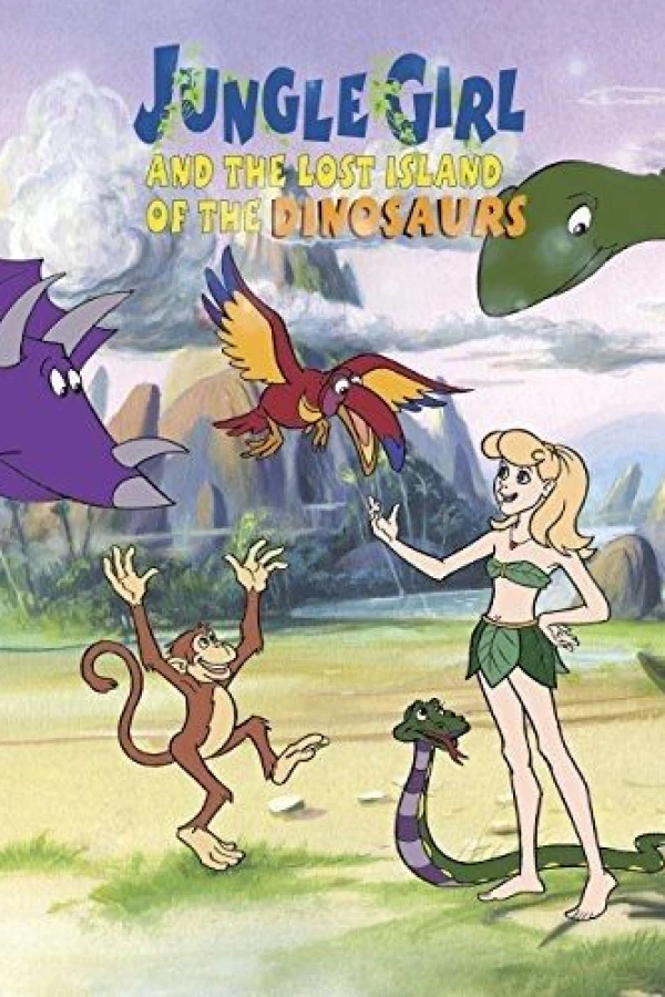 Jungle Girl the Lost Island of the Dinosaurs Poster