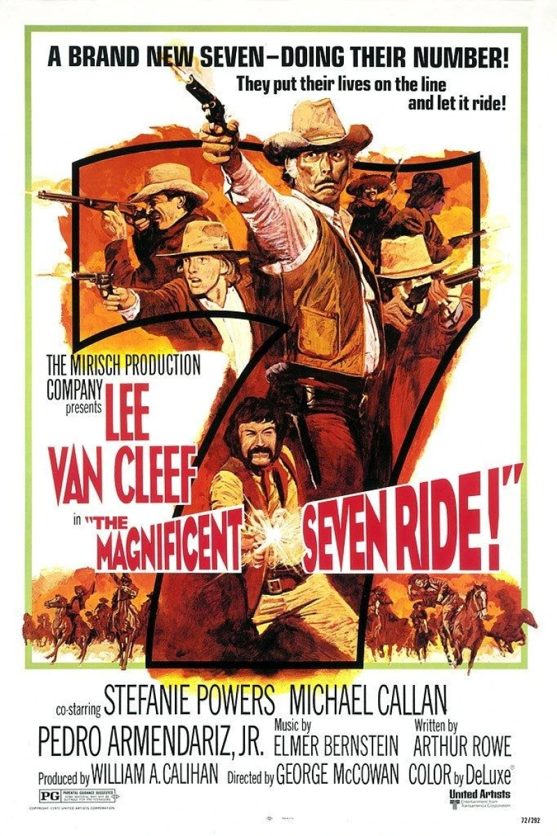 The Magnificent Seven Ride! Poster