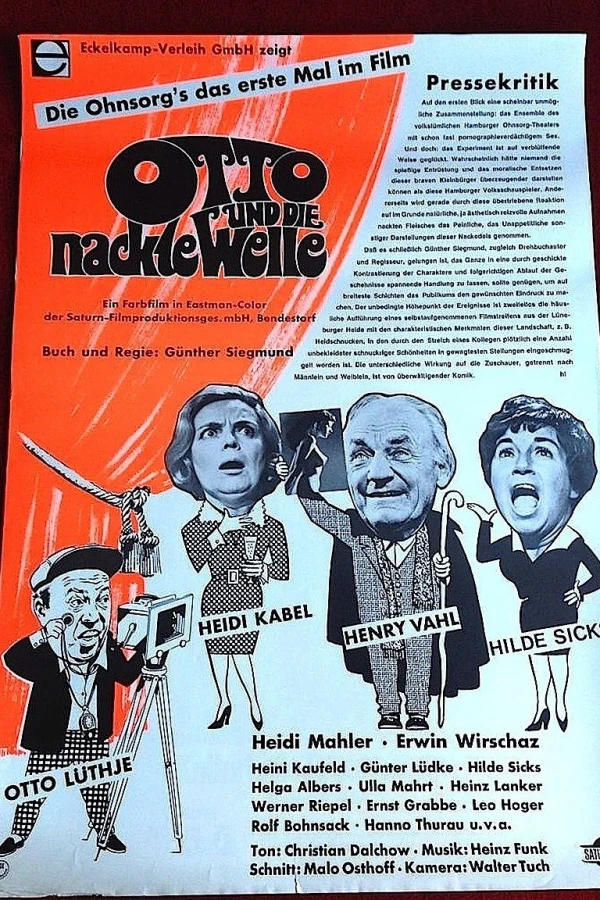 Otto und die nackte Welle Poster
