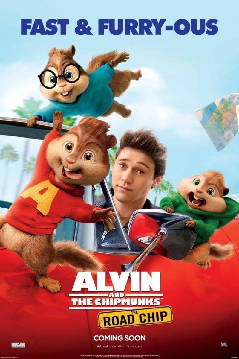 Alvin und die Chipmunks 4 - Road Chip Poster
