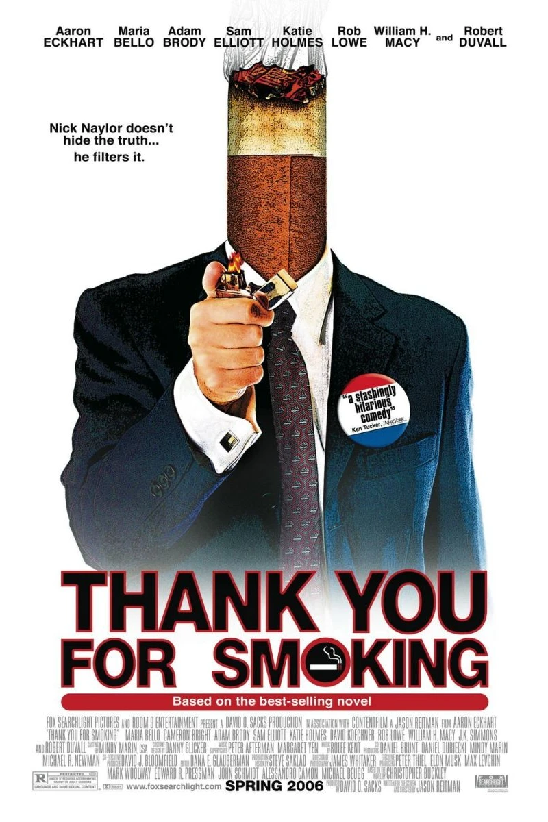 Thank You for Smoking Poster