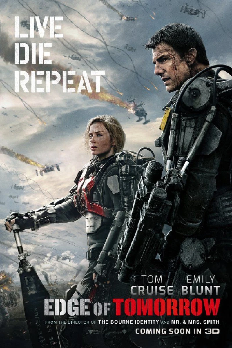 Live Die Repeat - Edge of Tomorrow Poster