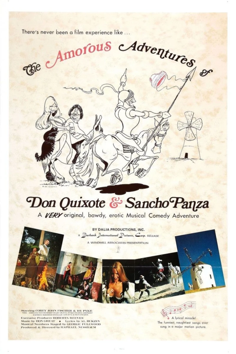 The Amorous Adventures of Don Quixote and Sancho Panza Poster