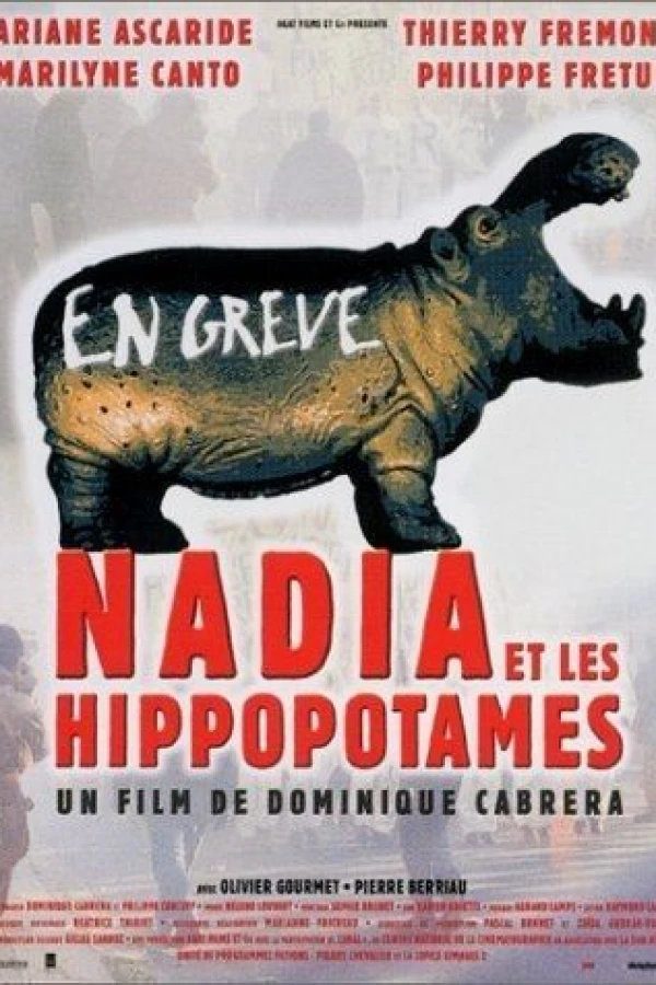 Nadia et les hippopotames Poster