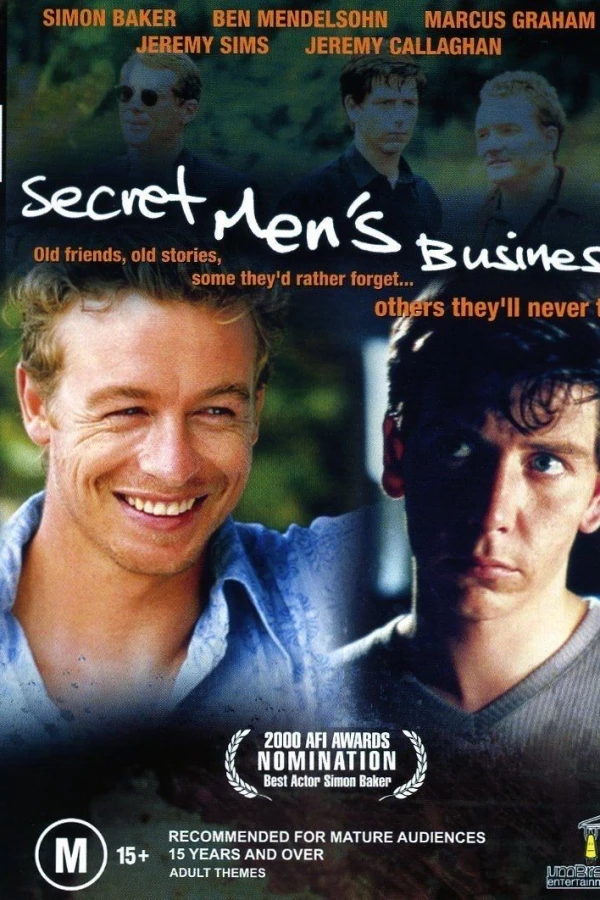 Secret Men's Business Poster